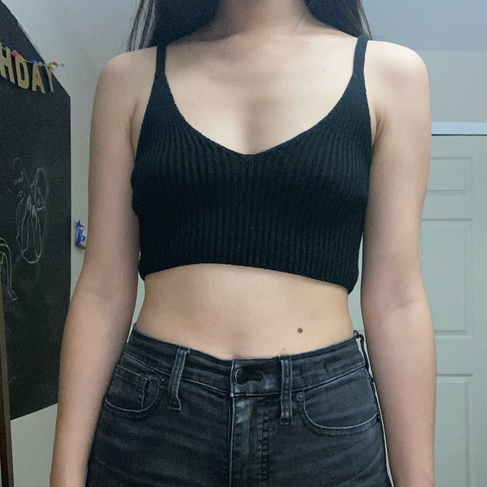 Bershka Knit Croptop